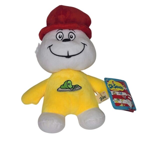 Aurora World Dr Seuss Sam I Am Green Eggs and Ham Plush Doll Stuffed Toy 12" NWT - Picture 1 of 10